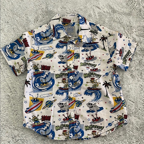365 Kids Other - 365 Kids Graphic Print Shirt - Multicolor SZ 5